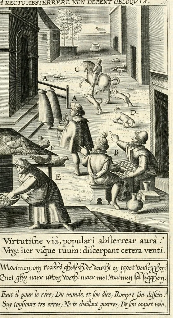An illustration from Veridicvs Christianvs, 1601, leaf 199