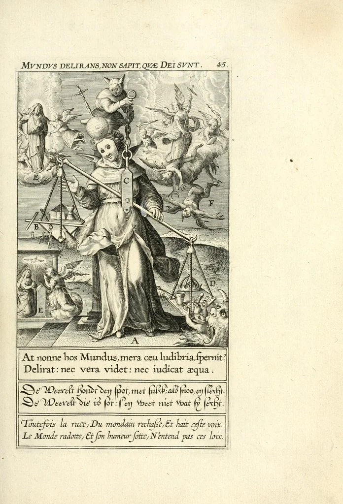 An illustration from Veridicvs Christianvs, 1601, leaf 257