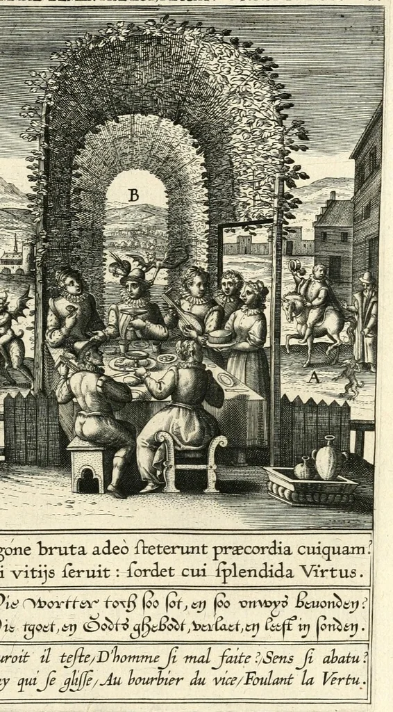 An illustration from Veridicvs Christianvs, 1601, leaf 45