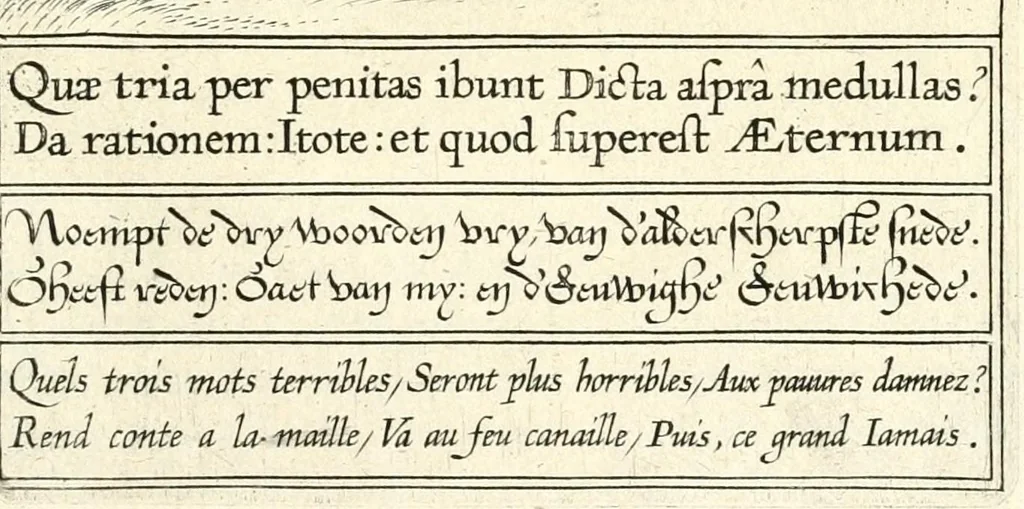 An illustration from Veridicvs Christianvs, 1601, leaf 523