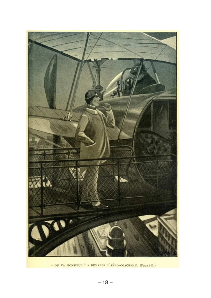 An illustration from Verne - Journee Journaliste Americain, 1891, leaf 17