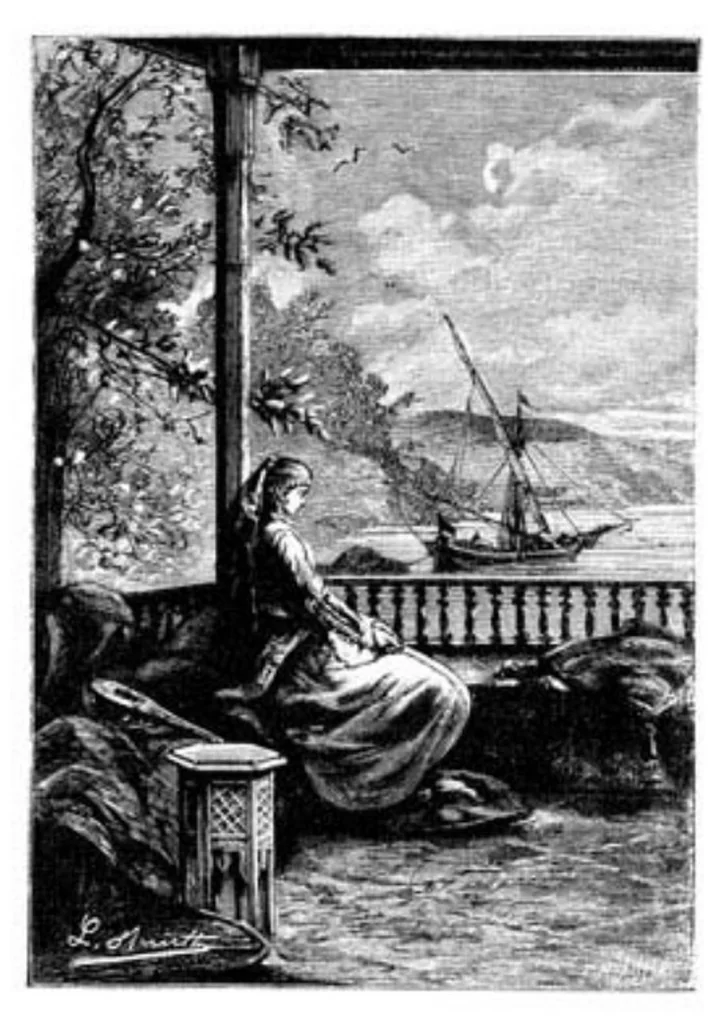 An illustration from Verne - Keraban Le Tetu, 1883, leaf 0