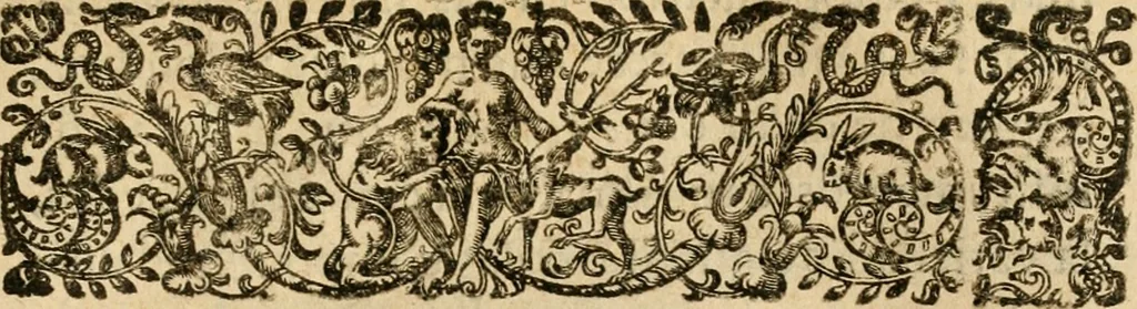 An illustration from Ver, oir, oler, gustar, tocar : empresas que enseñan y persuaden su buen uso, en lo politico y en lo moral, 1687, leaf 26