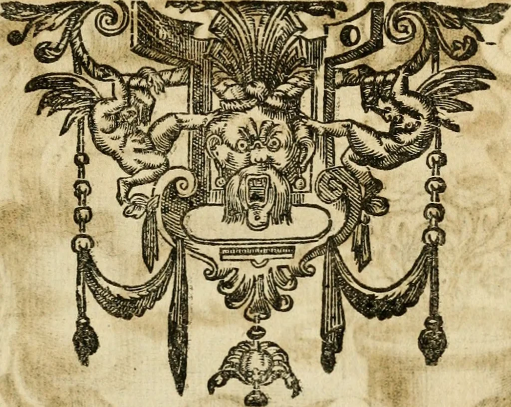 An illustration from Ver, oir, oler, gustar, tocar : empresas que enseñan y persuaden su buen uso, en lo politico y en lo moral, 1687, leaf 318