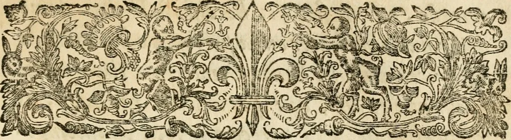 An illustration from Ver, oir, oler, gustar, tocar : empresas que enseñan y persuaden su buen uso, en lo politico y en lo moral, 1687, leaf 8