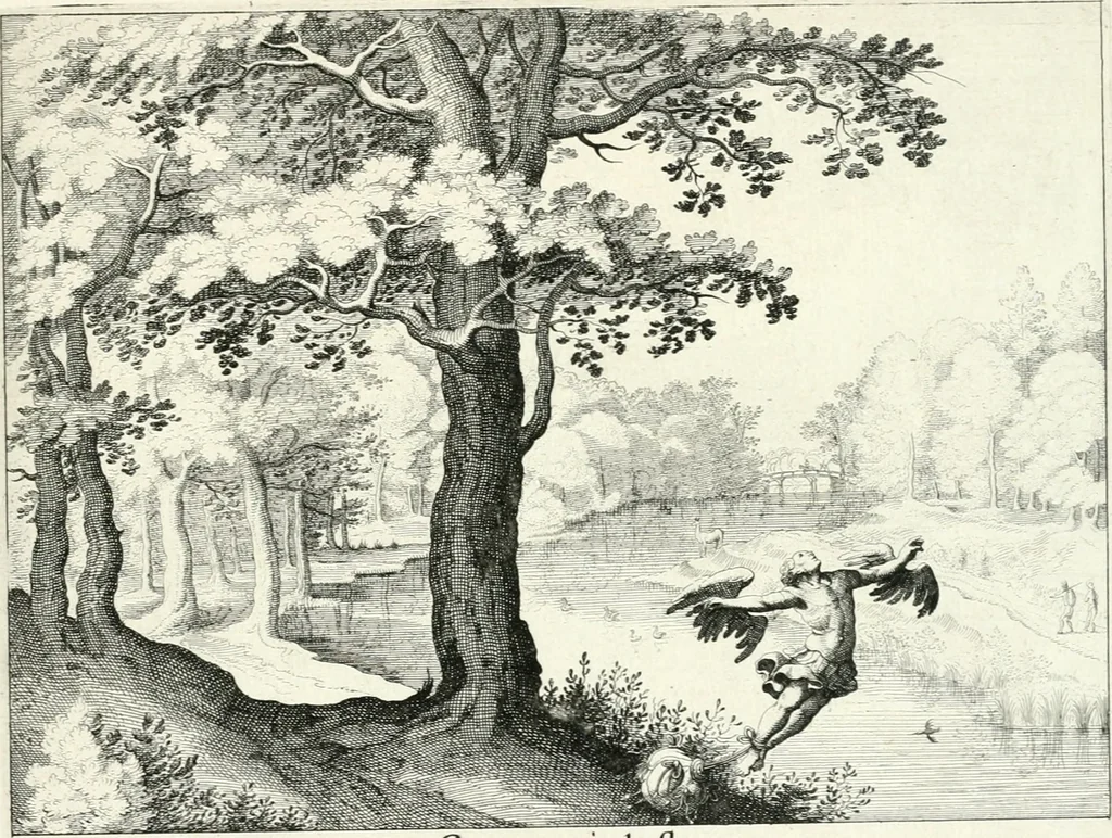 An illustration from Verscheyden playsante lantschappen met sinnebeelden verciert, 1650, leaf 12