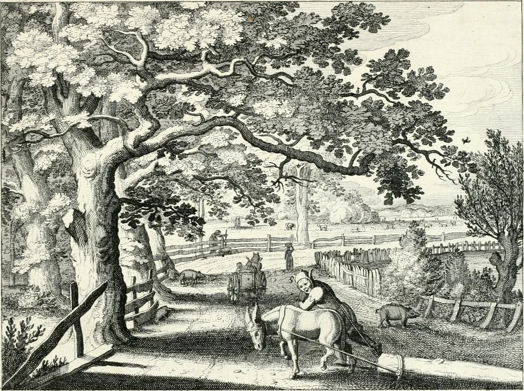 An illustration from Verscheyden playsante lantschappen met sinnebeelden verciert, 1650, leaf 24