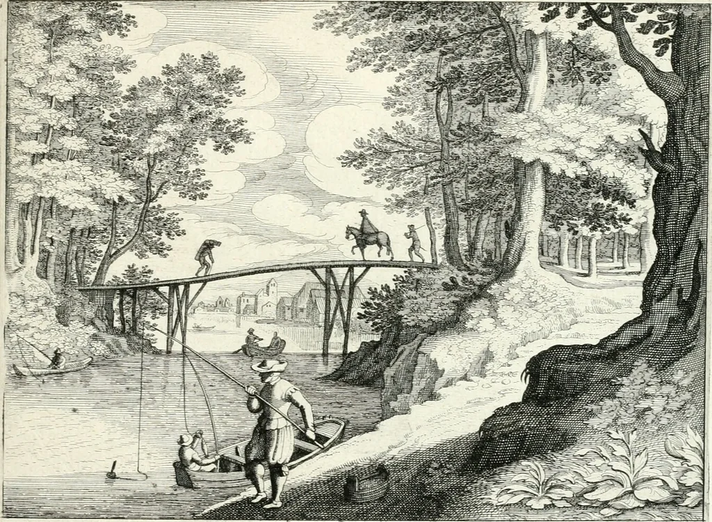 An illustration from Verscheyden playsante lantschappen met sinnebeelden verciert, 1650, leaf 8