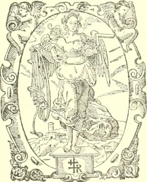 An illustration from Versuch einer Entwicklungsgeschichte der Deckenmalerei in Italien vom 15. bis zum 19. Jahrhundert, 1910, leaf 6