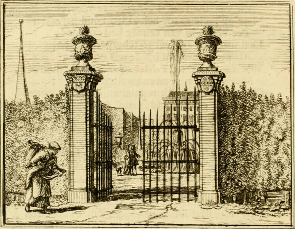 An illustration from Vervolg der leerzaame zinnebeelden ; Spiegel der boetvaardigheid en genade ; en eenige Stichtelyke gezangen, 1758, leaf 103