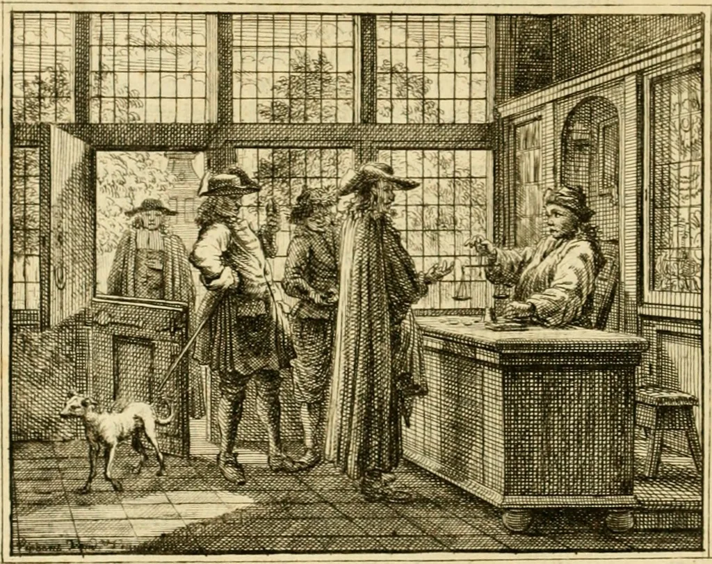 An illustration from Vervolg der leerzaame zinnebeelden ; Spiegel der boetvaardigheid en genade ; en eenige Stichtelyke gezangen, 1758, leaf 37