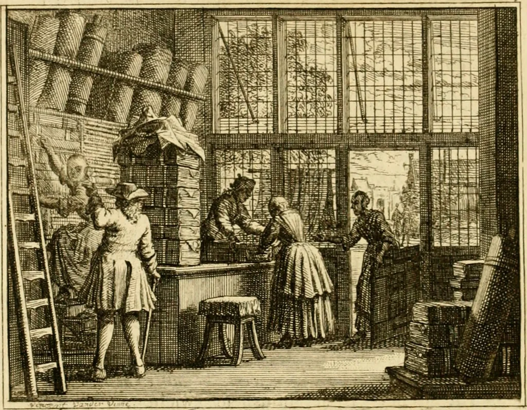 An illustration from Vervolg der leerzaame zinnebeelden ; Spiegel der boetvaardigheid en genade ; en eenige Stichtelyke gezangen, 1758, leaf 59