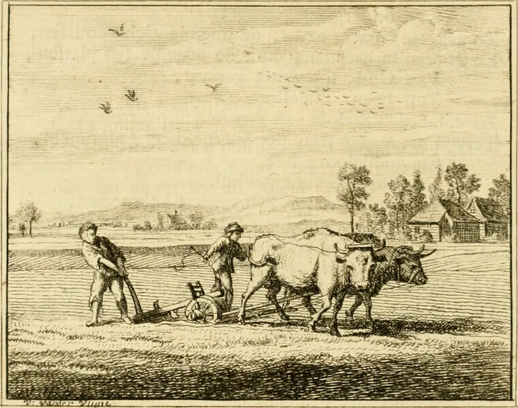 An illustration from Vervolg der leerzaame zinnebeelden ; Spiegel der boetvaardigheid en genade ; en eenige Stichtelyke gezangen, 1758, leaf 95