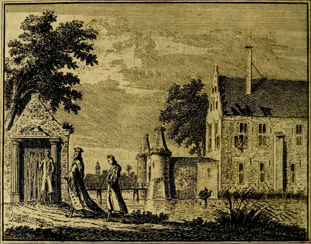 An illustration from Vervolg der leerzaame zinnebeelden ; Spiegel der boetvaardigheid en genade : en eenige stichtelyke gezangen, 1758, leaf 133