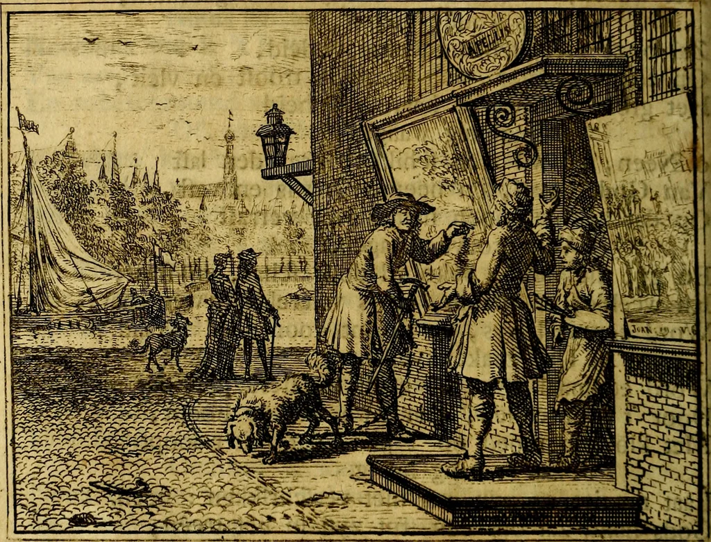 An illustration from Vervolg der leerzaame zinnebeelden ; Spiegel der boetvaardigheid en genade : en eenige stichtelyke gezangen, 1758, leaf 31