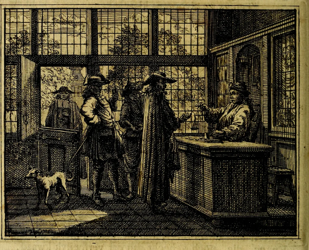 An illustration from Vervolg der leerzaame zinnebeelden ; Spiegel der boetvaardigheid en genade : en eenige stichtelyke gezangen, 1758, leaf 35