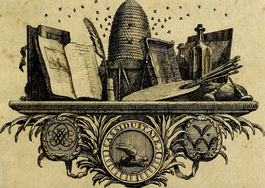 An illustration from Vervolg der leerzaame zinnebeelden ; Spiegel der boetvaardigheid en genade : en eenige stichtelyke gezangen, 1758, leaf 6