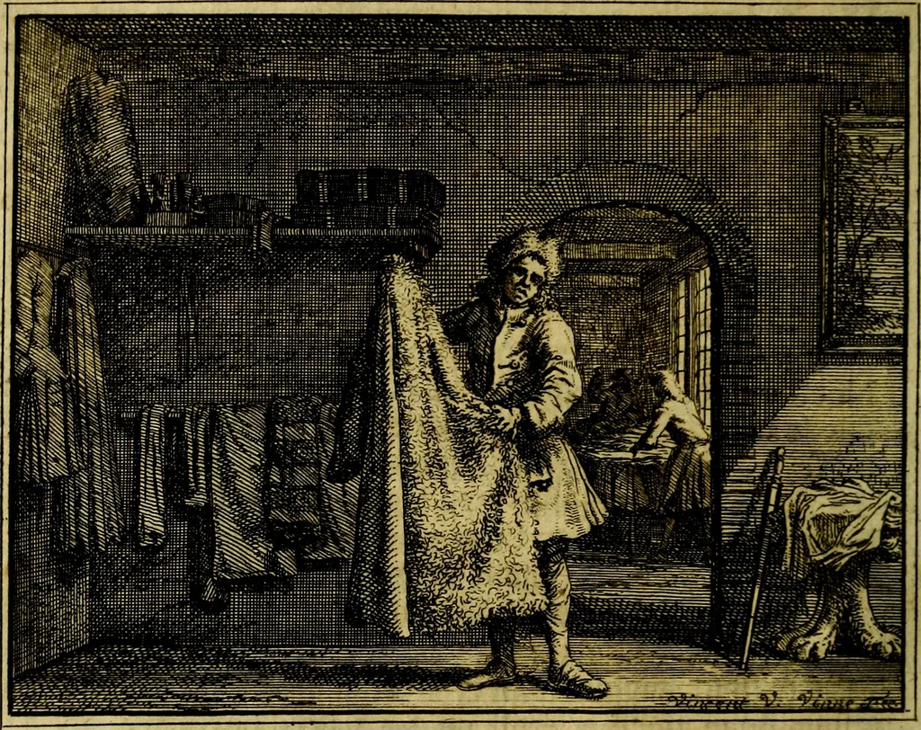 An illustration from Vervolg der leerzaame zinnebeelden ; Spiegel der boetvaardigheid en genade : en eenige stichtelyke gezangen, 1758, leaf 69