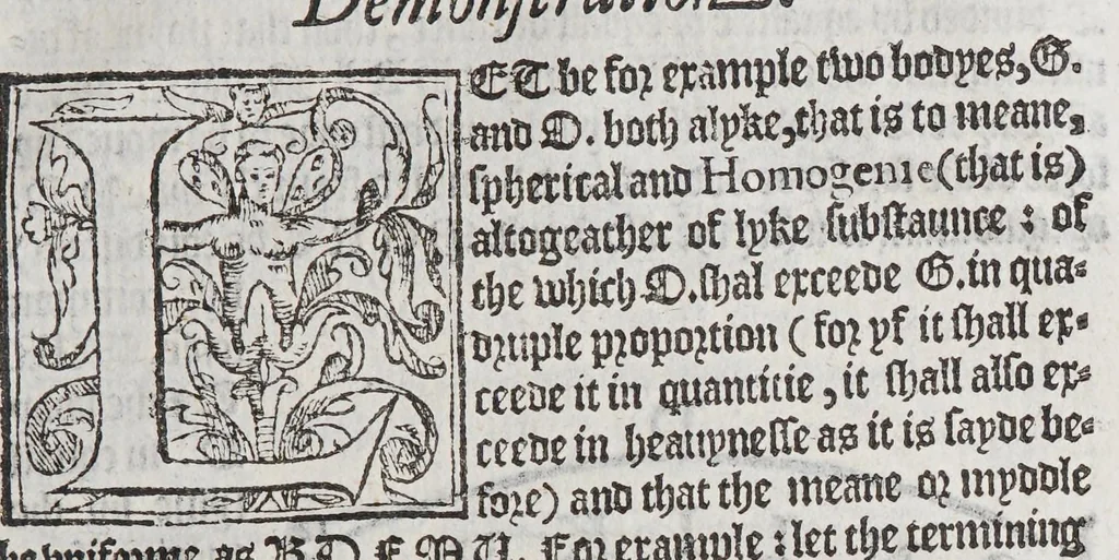 An illustration from A very necessarie and profitable booke concerning nauigation,, 1584, leaf 81