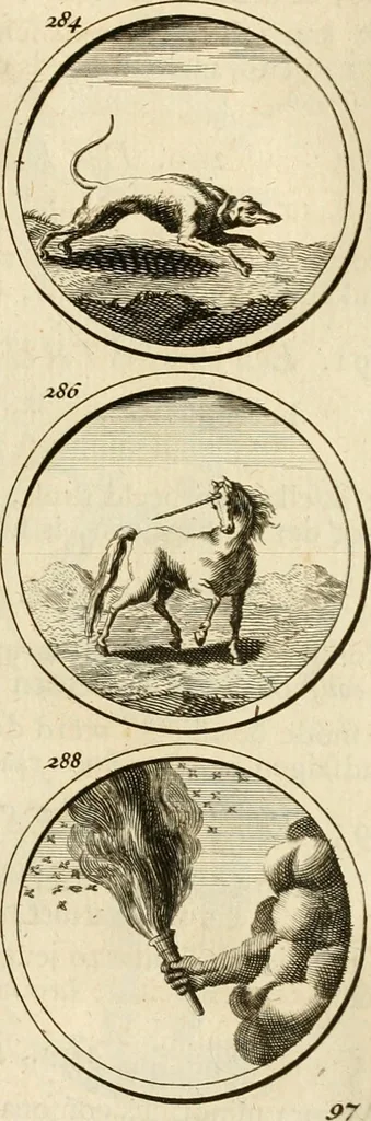 An illustration from Verzámeling van uitgekórene zin-spreuken, en zinnebeeldige print-vercieringen : eertyds, op bevel van den aller doorlugtigsten keizer der Russen, Peter Alexis, of de Gróte, getékent en gesnéden : en nu op nieus verrykt : met agthondert en veertig byschriften in verzen, 1743, leaf 112