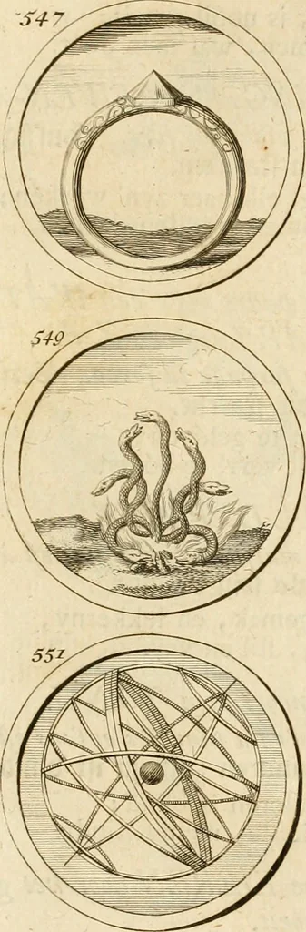 An illustration from Verzámeling van uitgekórene zin-spreuken, en zinnebeeldige print-vercieringen : eertyds, op bevel van den aller doorlugtigsten keizer der Russen, Peter Alexis, of de Gróte, getékent en gesnéden : en nu op nieus verrykt : met agthondert en veertig byschriften in verzen, 1743, leaf 200