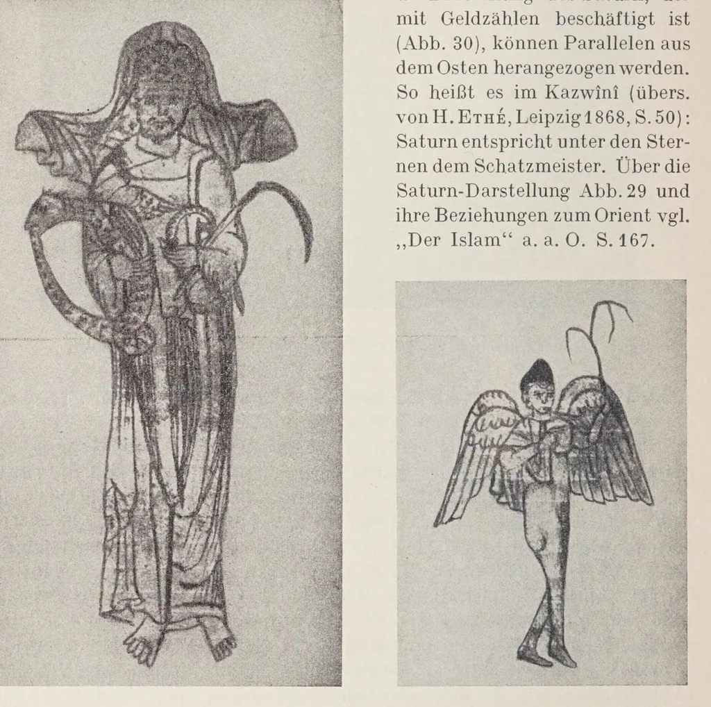 An illustration from Verzeichnis astrologischer und mythologischer illustrierter Handschriften des lateinischen Mittelalters / von Fritz Saxl und Hans Meier., 1915, leaf 132