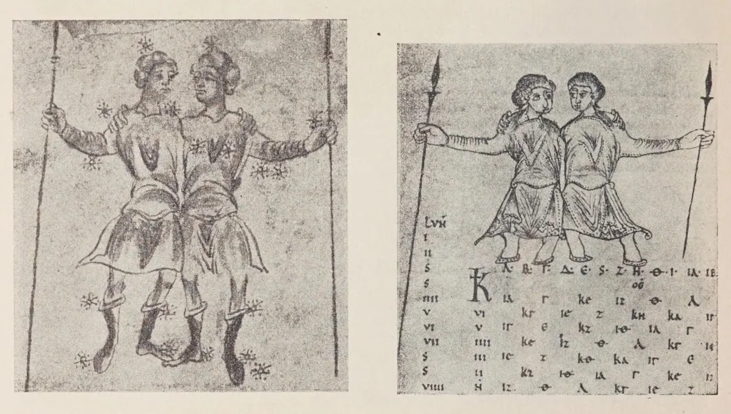An illustration from Verzeichnis astrologischer und mythologischer illustrierter Handschriften des lateinischen Mittelalters / von Fritz Saxl und Hans Meier., 1915, leaf 14