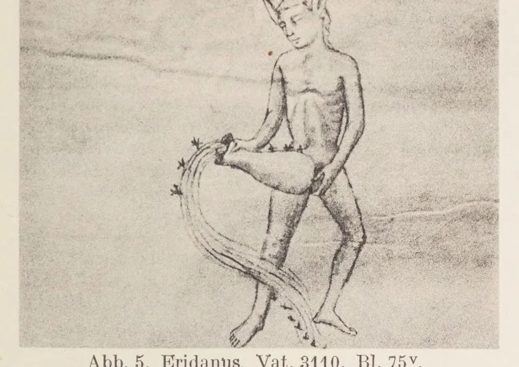 An illustration from Verzeichnis astrologischer und mythologischer illustrierter Handschriften des lateinischen Mittelalters / von Fritz Saxl und Hans Meier., 1915, leaf 171