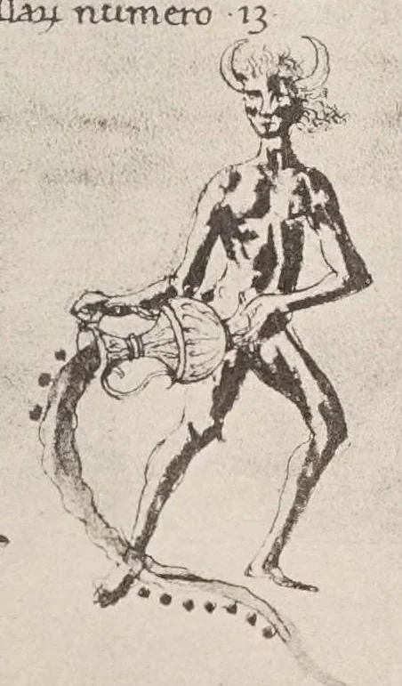An illustration from Verzeichnis astrologischer und mythologischer illustrierter Handschriften des lateinischen Mittelalters / von Fritz Saxl und Hans Meier., 1915, leaf 171