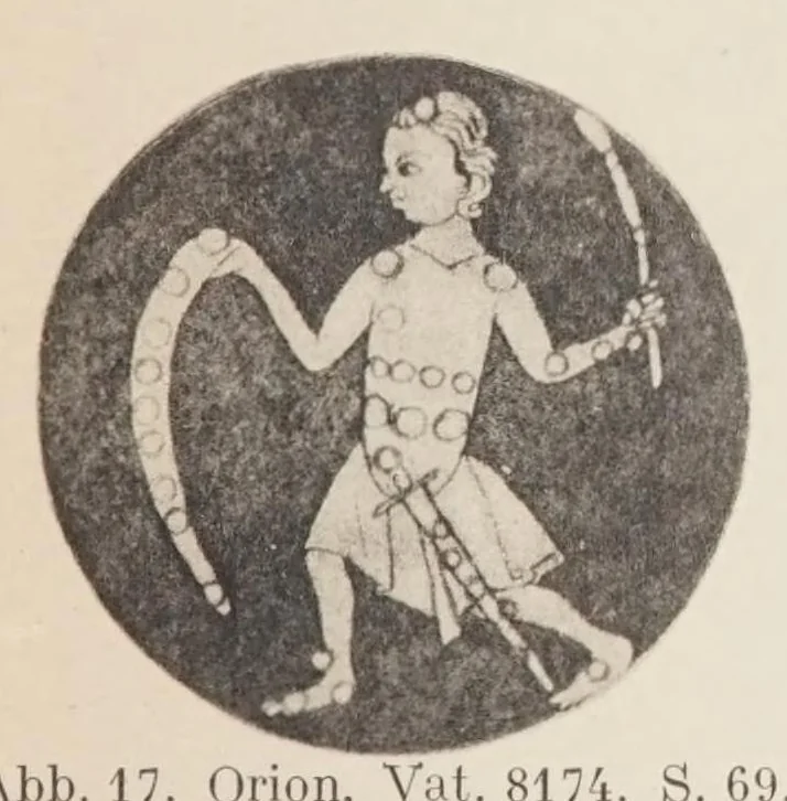 An illustration from Verzeichnis astrologischer und mythologischer illustrierter Handschriften des lateinischen Mittelalters / von Fritz Saxl und Hans Meier., 1915, leaf 181