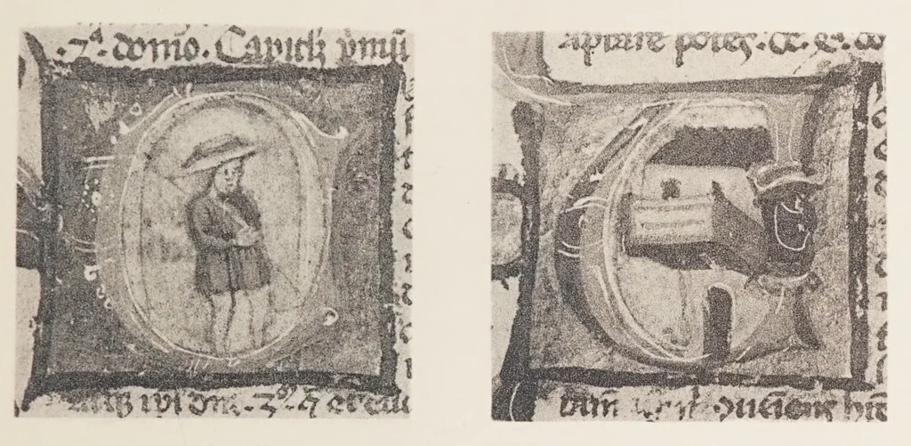 An illustration from Verzeichnis astrologischer und mythologischer illustrierter Handschriften des lateinischen Mittelalters / von Fritz Saxl und Hans Meier., 1915, leaf 289
