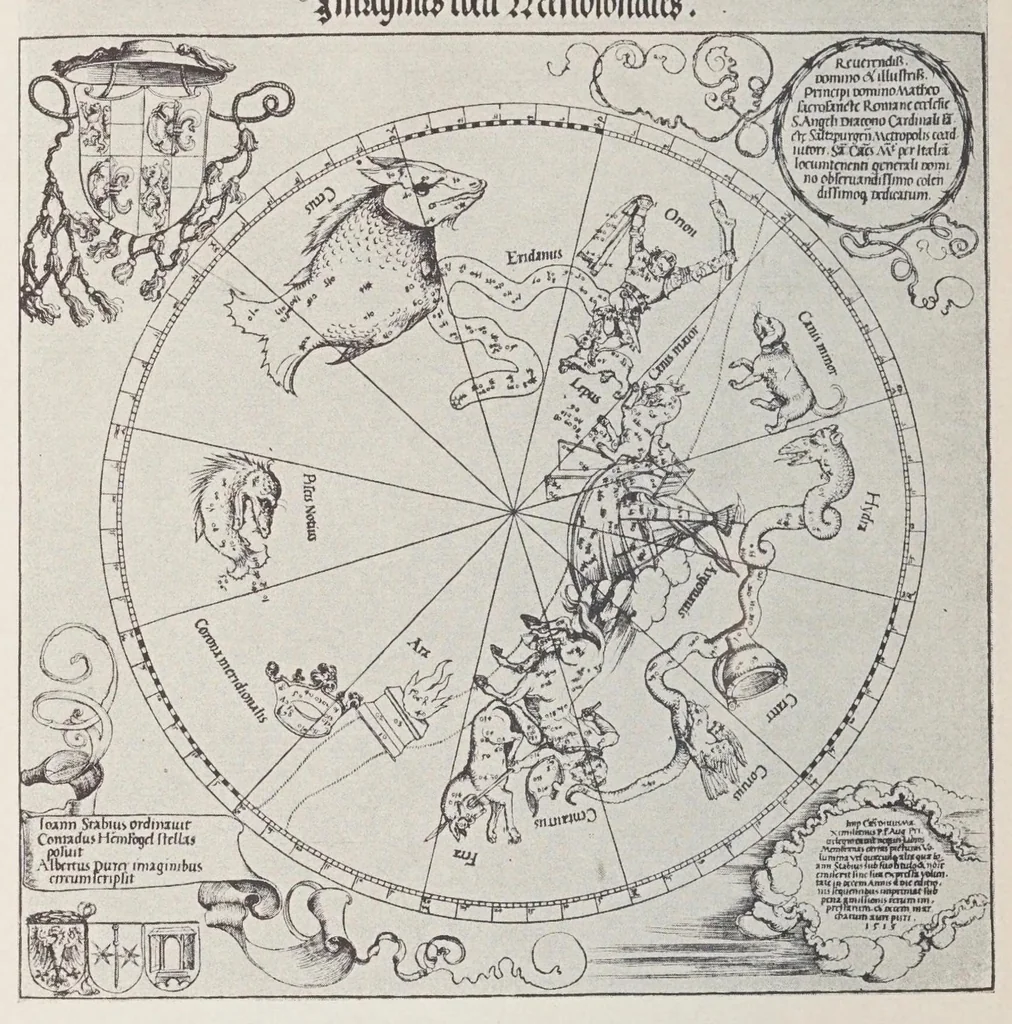 An illustration from Verzeichnis astrologischer und mythologischer illustrierter Handschriften des lateinischen Mittelalters / von Fritz Saxl und Hans Meier., 1915, leaf 34