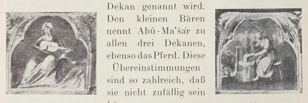 An illustration from Verzeichnis astrologischer und mythologischer illustrierter Handschriften des lateinischen Mittelalters / von Fritz Saxl und Hans Meier., 1915, leaf 70