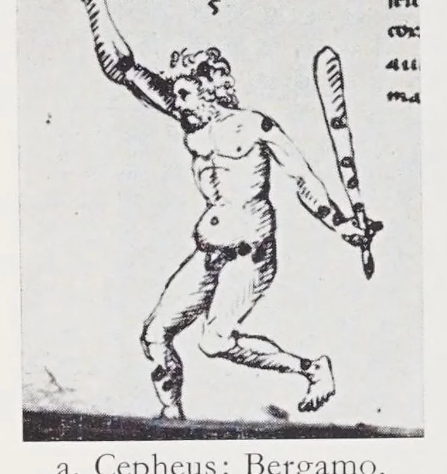 An illustration from Verzeichnis astrologischer und mythologischer illustrierter Handschriften des lateinischen Mittelalters / von Fritz Saxl und Hans Meier., 1915, leaf 154