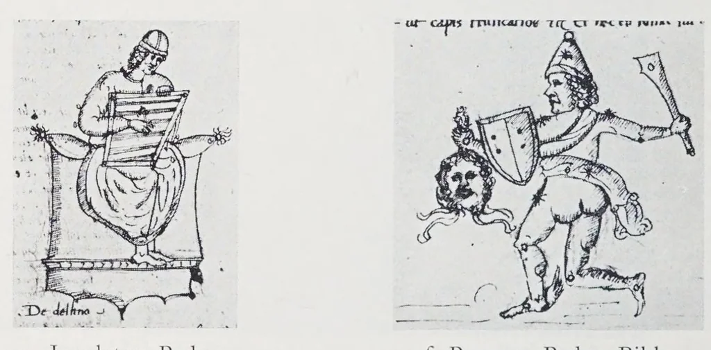 An illustration from Verzeichnis astrologischer und mythologischer illustrierter Handschriften des lateinischen Mittelalters / von Fritz Saxl und Hans Meier., 1915, leaf 156