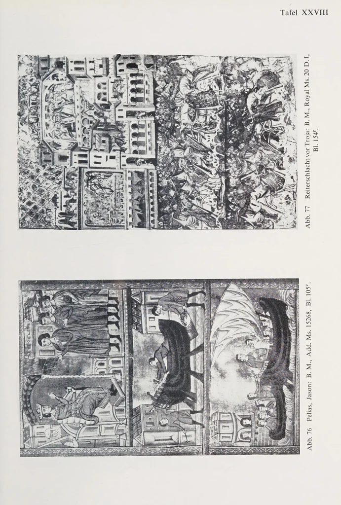 An illustration from Verzeichnis astrologischer und mythologischer illustrierter Handschriften des lateinischen Mittelalters / von Fritz Saxl und Hans Meier., 1915, leaf 127