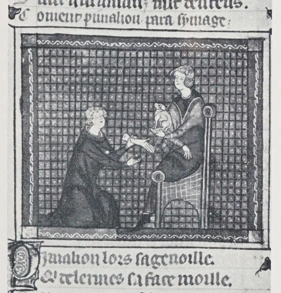 An illustration from Verzeichnis astrologischer und mythologischer illustrierter Handschriften des lateinischen Mittelalters / von Fritz Saxl und Hans Meier., 1915, leaf 173