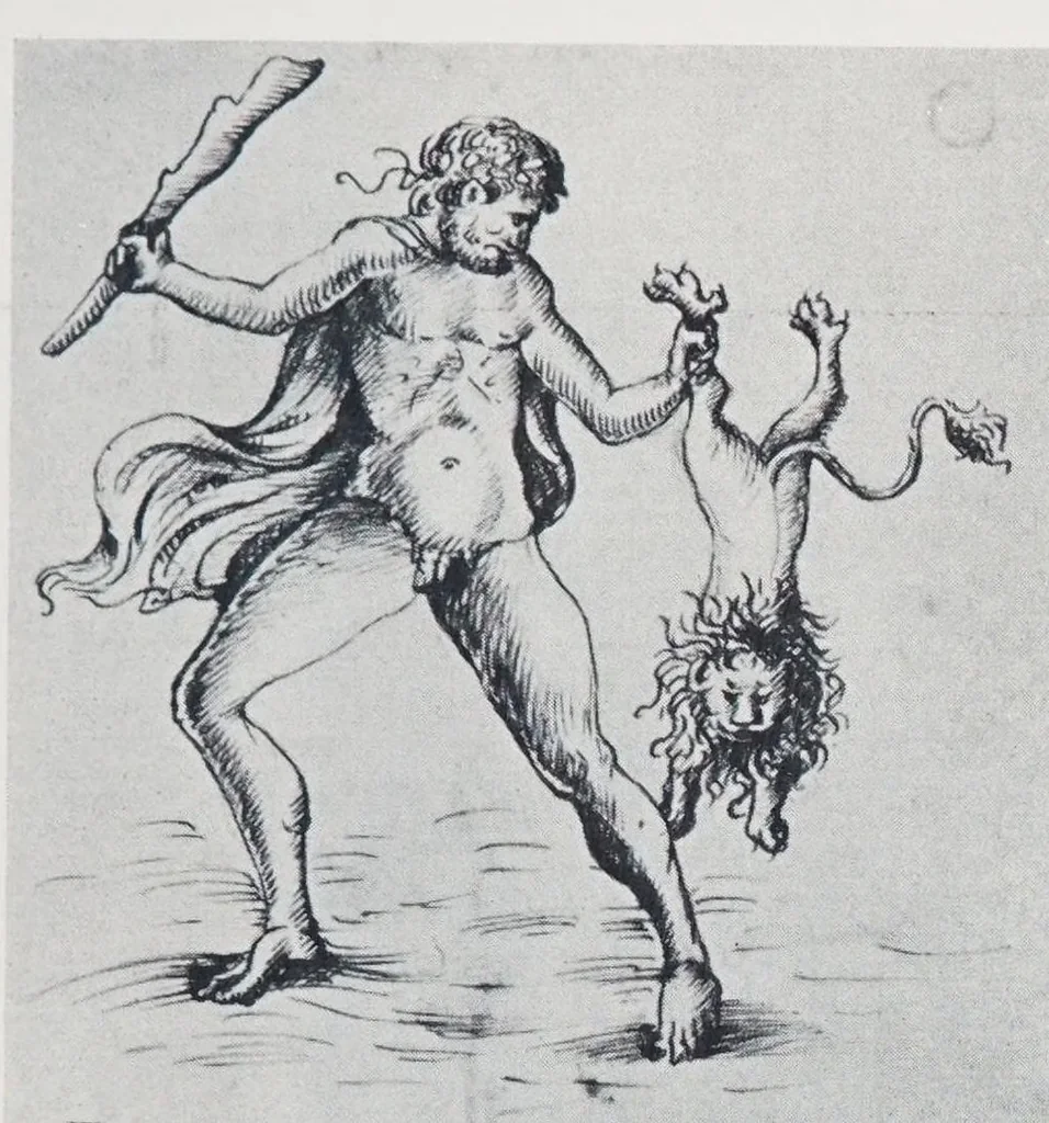 An illustration from Verzeichnis astrologischer und mythologischer illustrierter Handschriften des lateinischen Mittelalters / von Fritz Saxl und Hans Meier., 1915, leaf 229