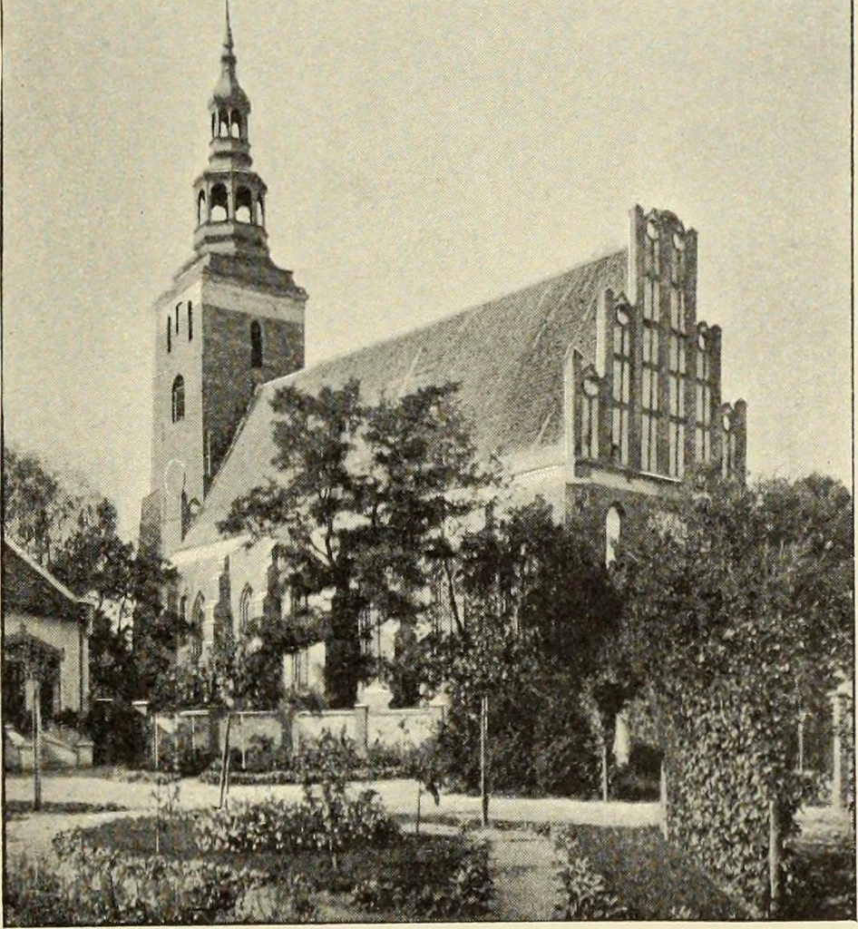 An illustration from Verzeichnis der Kunstdenkmèaler der provinz Posen, 1896, leaf 26