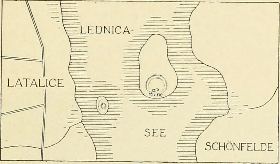 An illustration from Verzeichnis der Kunstdenkmèaler der provinz Posen, 1896, leaf 34