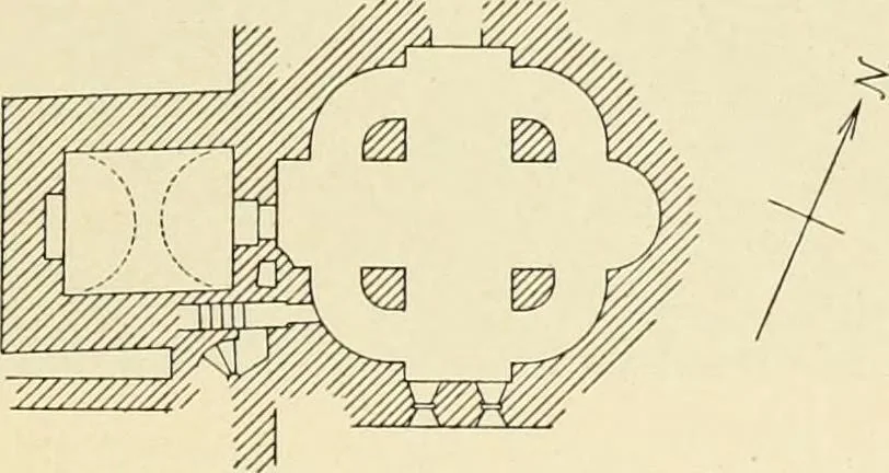An illustration from Verzeichnis der Kunstdenkmèaler der provinz Posen, 1896, leaf 34