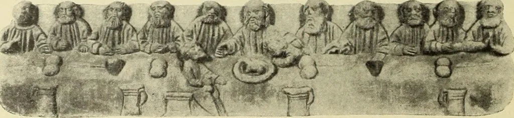 An illustration from Verzeichnis der Kunstdenkmèaler der provinz Posen, 1896, leaf 43