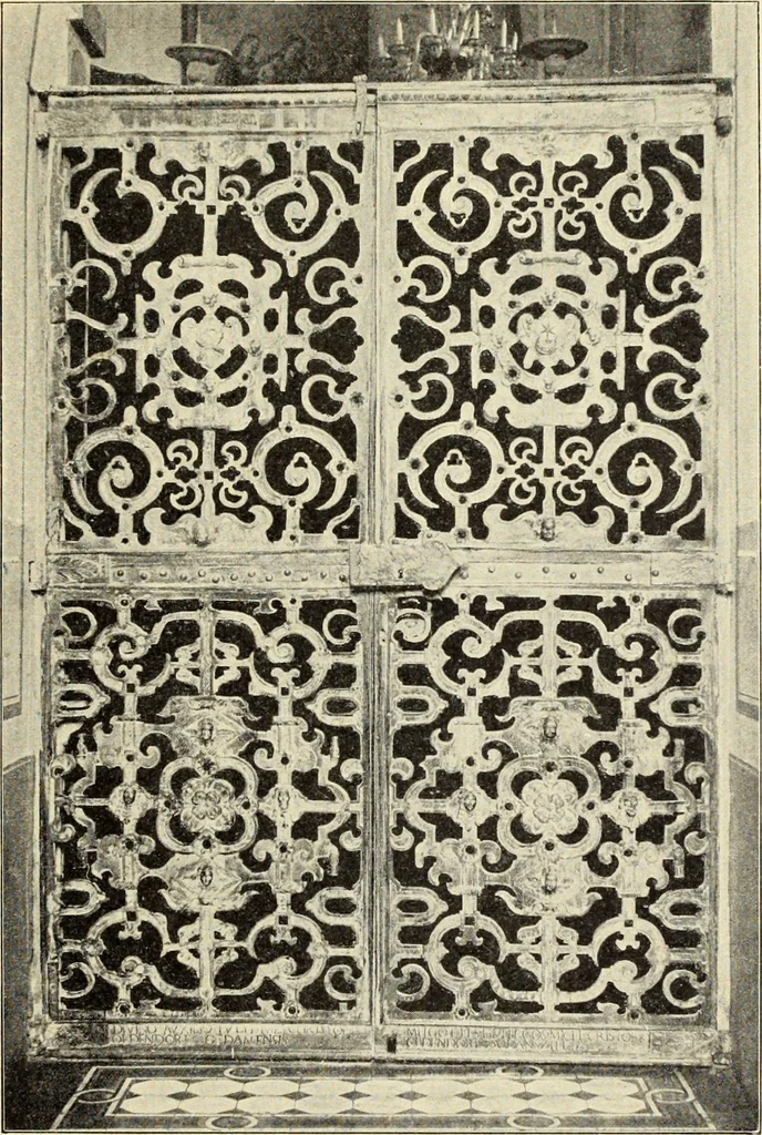An illustration from Verzeichnis der Kunstdenkmèaler der provinz Posen, 1896, leaf 46