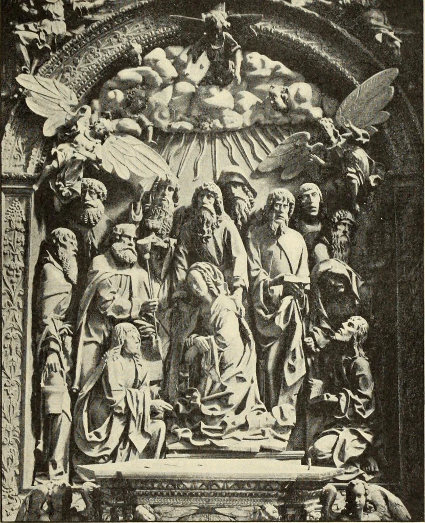 An illustration from Verzeichnis der Kunstdenkmèaler der provinz Posen, 1896, leaf 78
