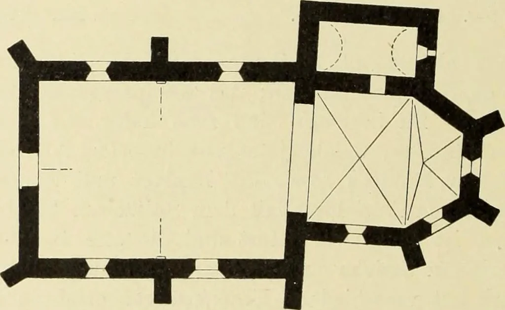 An illustration from Verzeichnis der Kunstdenkmèaler der provinz Posen, 1896, leaf 93