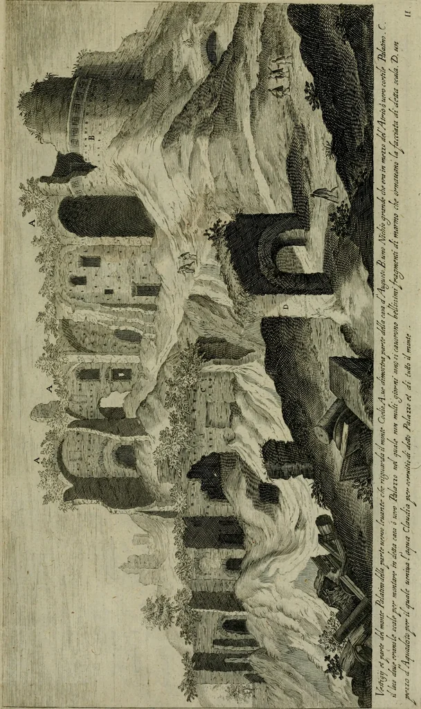 An illustration from Vestigi delle antichita di Roma, Tiuoli, Pozzuolo et altri luochi, 1606, leaf 26