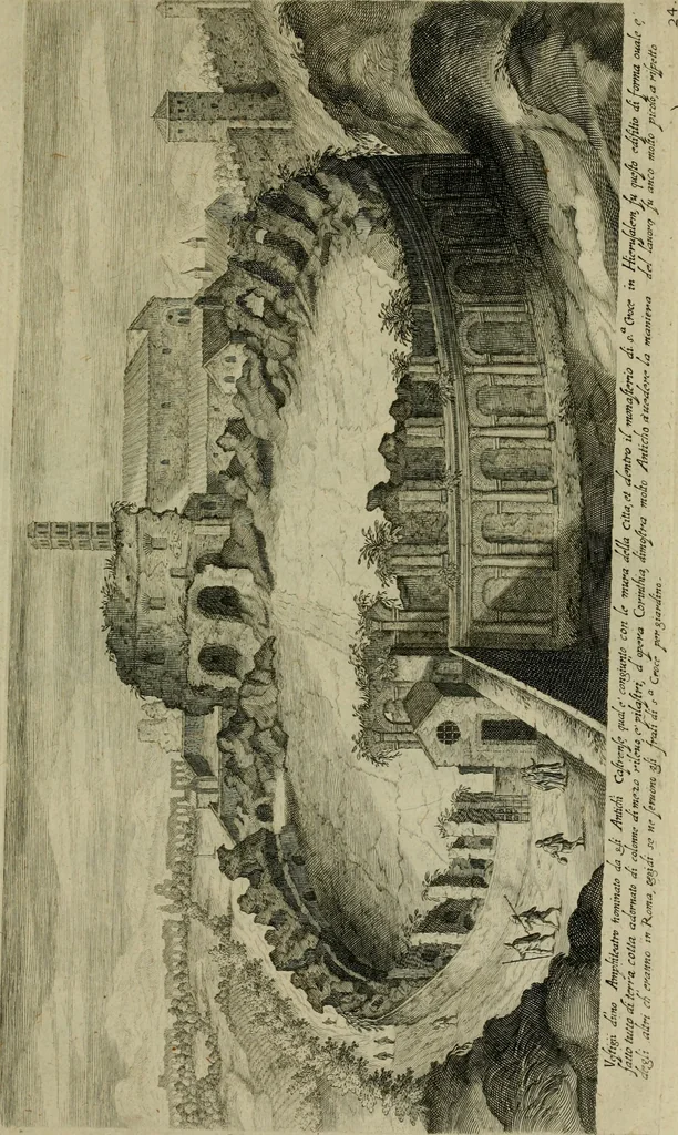 An illustration from Vestigi delle antichita di Roma, Tiuoli, Pozzuolo et altri luochi, 1606, leaf 52
