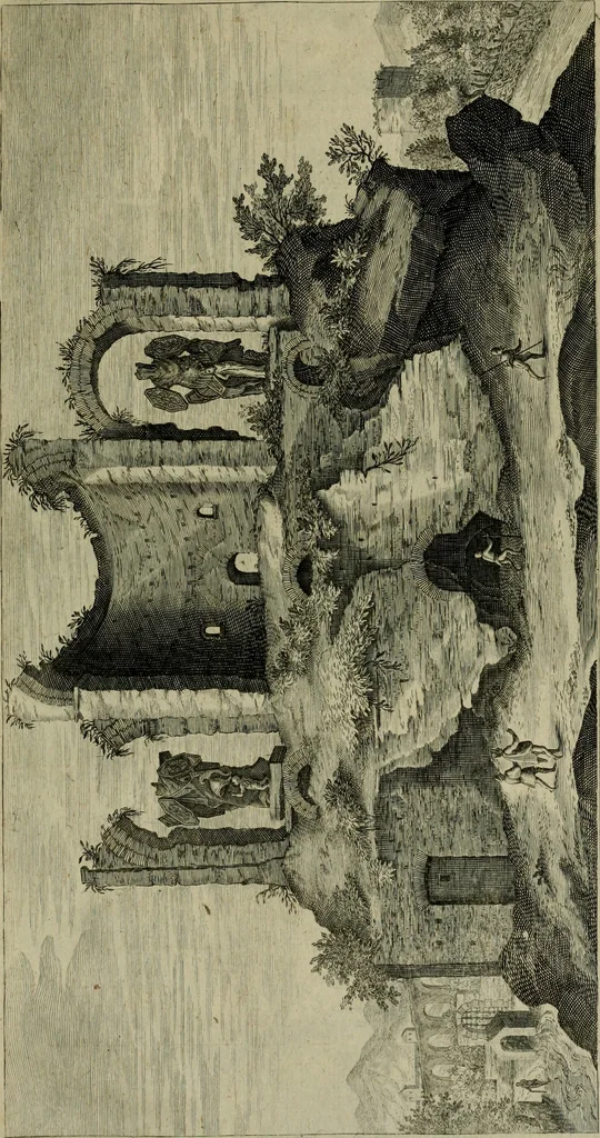 An illustration from Vestigi delle antichita di Roma, Tiuoli, Pozzuolo et altri luochi, 1606, leaf 54