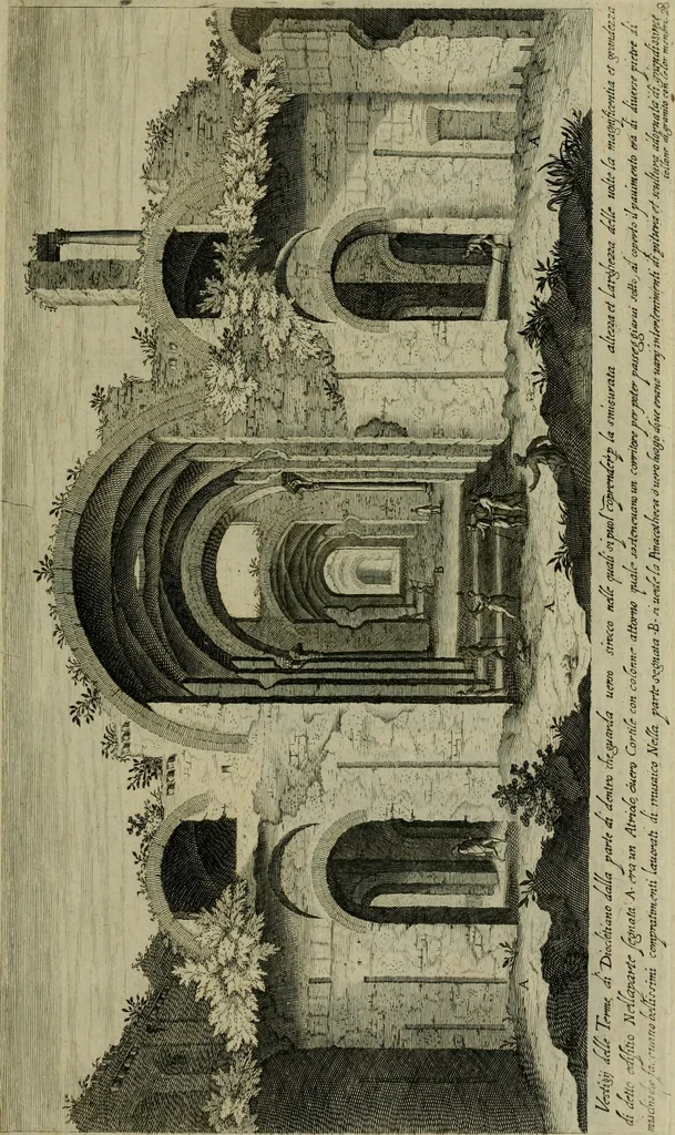 An illustration from Vestigi delle antichita di Roma, Tiuoli, Pozzuolo et altri luochi, 1606, leaf 58