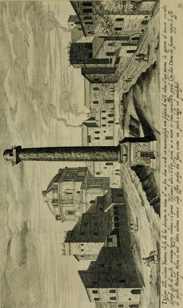 An illustration from Vestigi delle antichita di Roma, Tiuoli, Pozzuolo et altri luochi, 1606, leaf 64